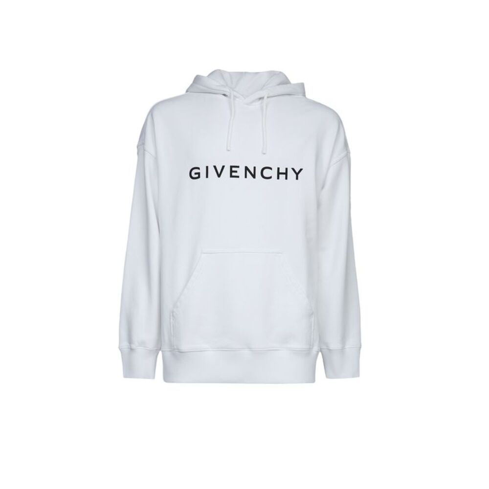 Givenchy White Cotton Men's Hoodie